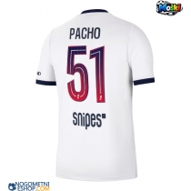 Moški Nogometni dresi Paris Saint-Germain Willian Pacho #51 Gostujoči 2026-27 Kratek Rokav